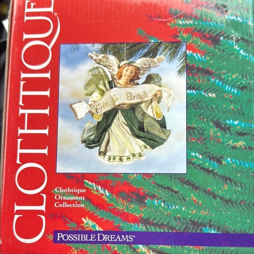 Clothique Possible Dreams Erin go bragh Angel Ornament